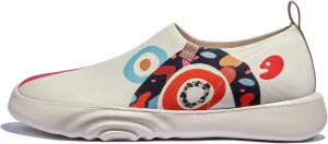 UIN Women's Art Travel Walking Shoes Slip On Casual Lightweight Fashion Sneaker Toledo ⅩⅤ