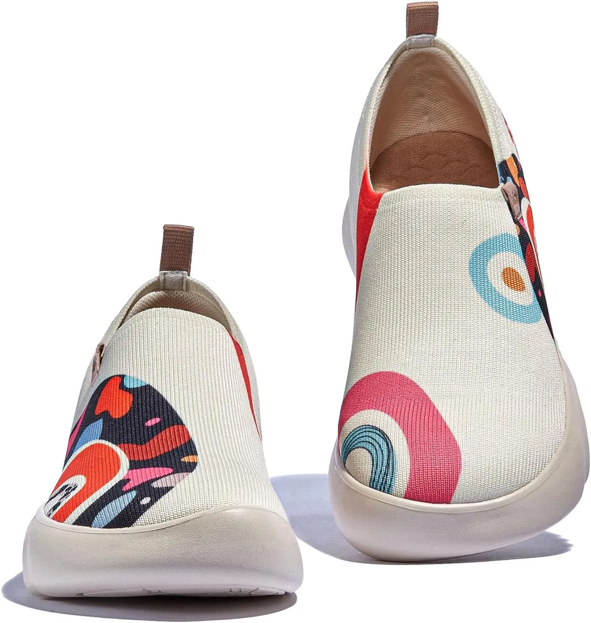 UIN Women's Art Travel Walking Shoes Slip On Casual Lightweight Fashion Sneaker Toledo ⅩⅤ
