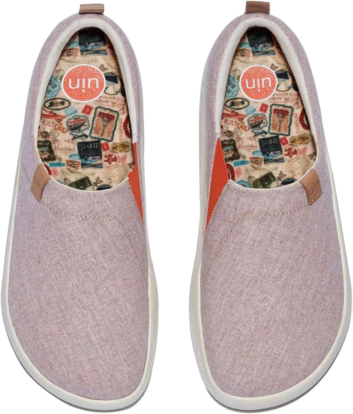 UIN Women's Walking Shoes Art Travel Slip On Casual Lightweight Fashion Sneaker Toledo Ⅹ