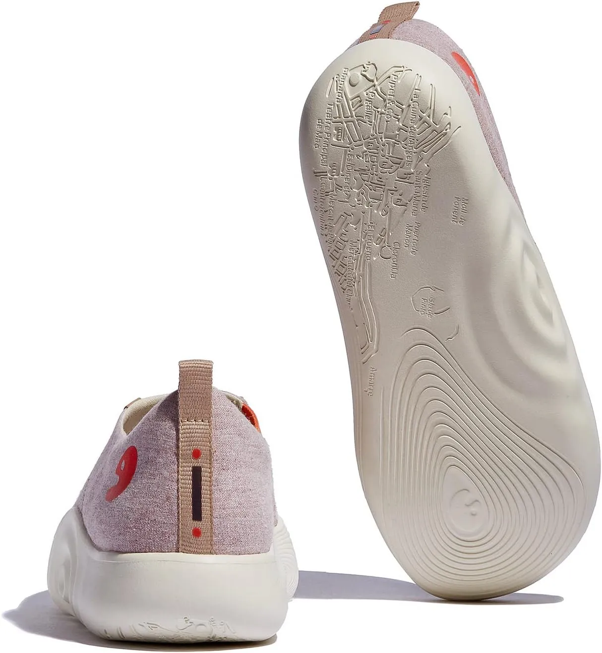 UIN Women's Walking Shoes Art Travel Slip On Casual Lightweight Fashion Sneaker Toledo Ⅹ