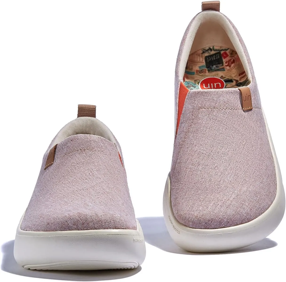 UIN Women's Walking Shoes Art Travel Slip On Casual Lightweight Fashion Sneaker Toledo Ⅹ