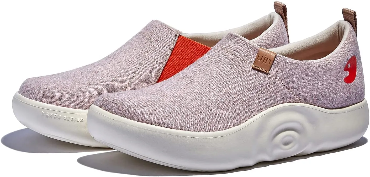 UIN Women's Walking Shoes Art Travel Slip On Casual Lightweight Fashion Sneaker Toledo Ⅹ