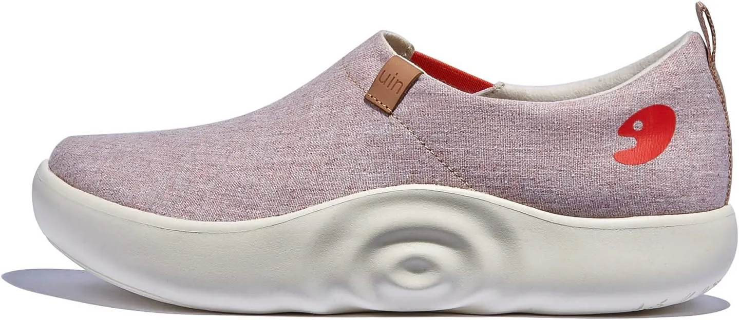 UIN Women's Walking Shoes Art Travel Slip On Casual Lightweight Fashion Sneaker Toledo Ⅹ