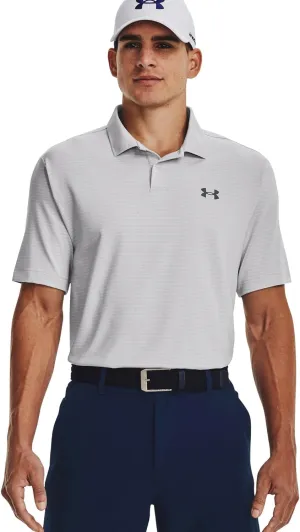Under Armour Performance 3.0 Novelty Polo Halo Gray/White/Black 4XL