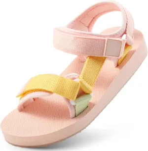 Unisex-Child Big Kids Sandals Adjustable Straps Slip on Athletic Sandals Outdoor Casual Shoes