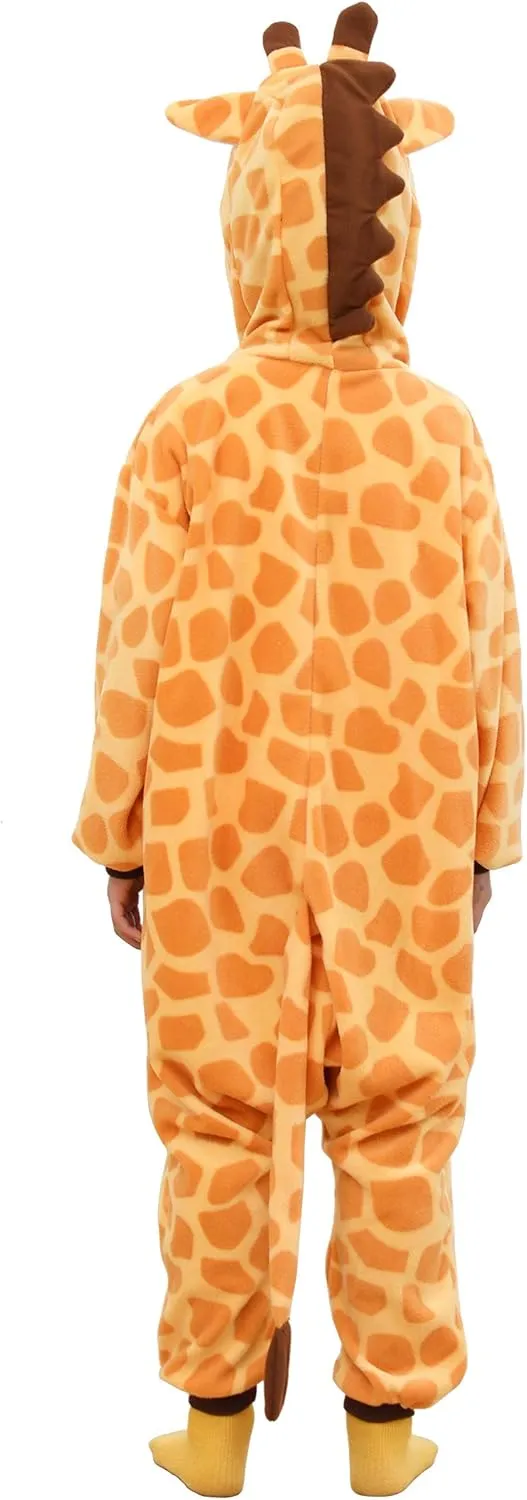 Unisex Kids Animal Onesie for Girls Anime Cosplay Costume Pajamas Halloween Gifts