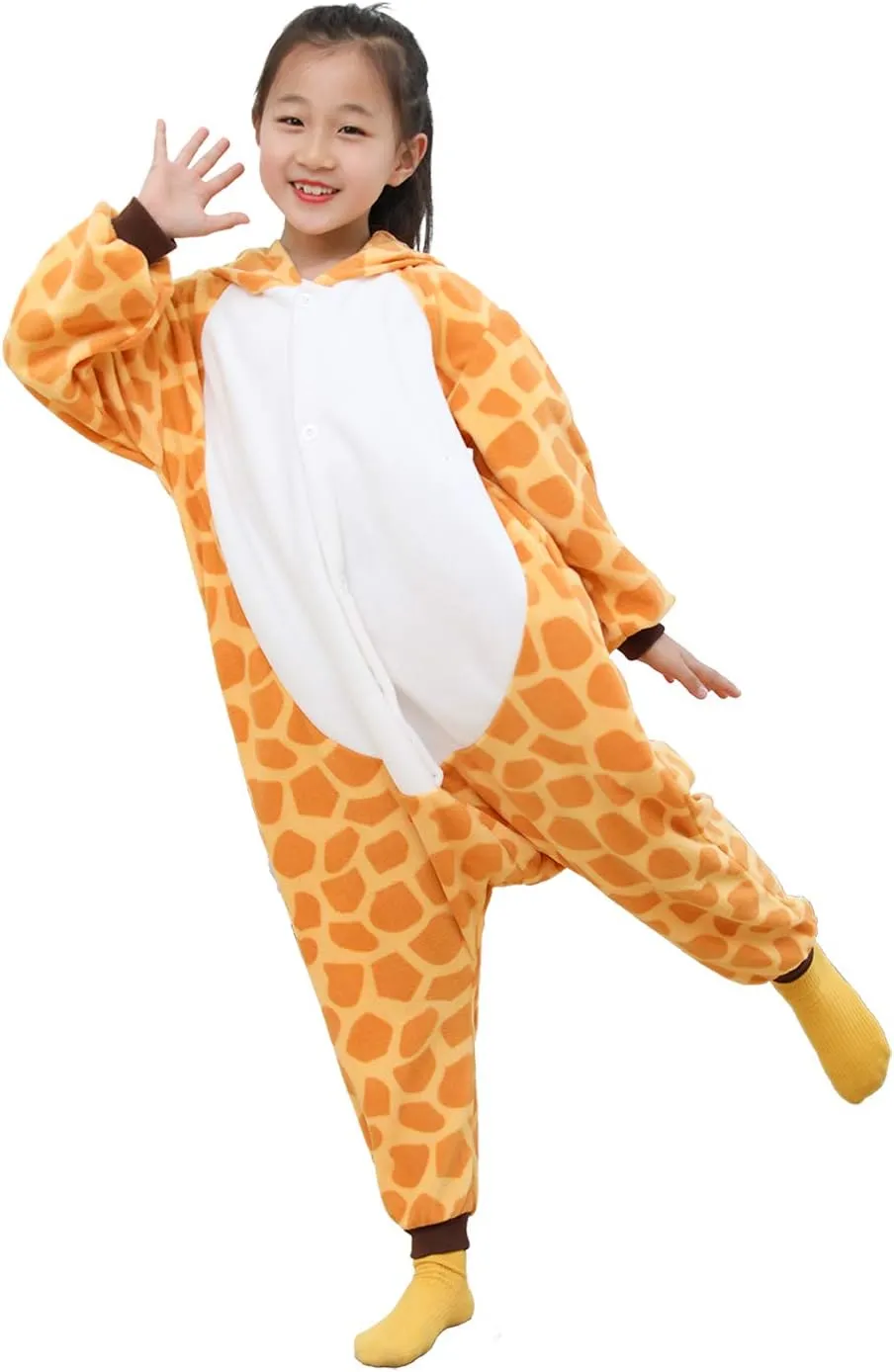 Unisex Kids Animal Onesie for Girls Anime Cosplay Costume Pajamas Halloween Gifts