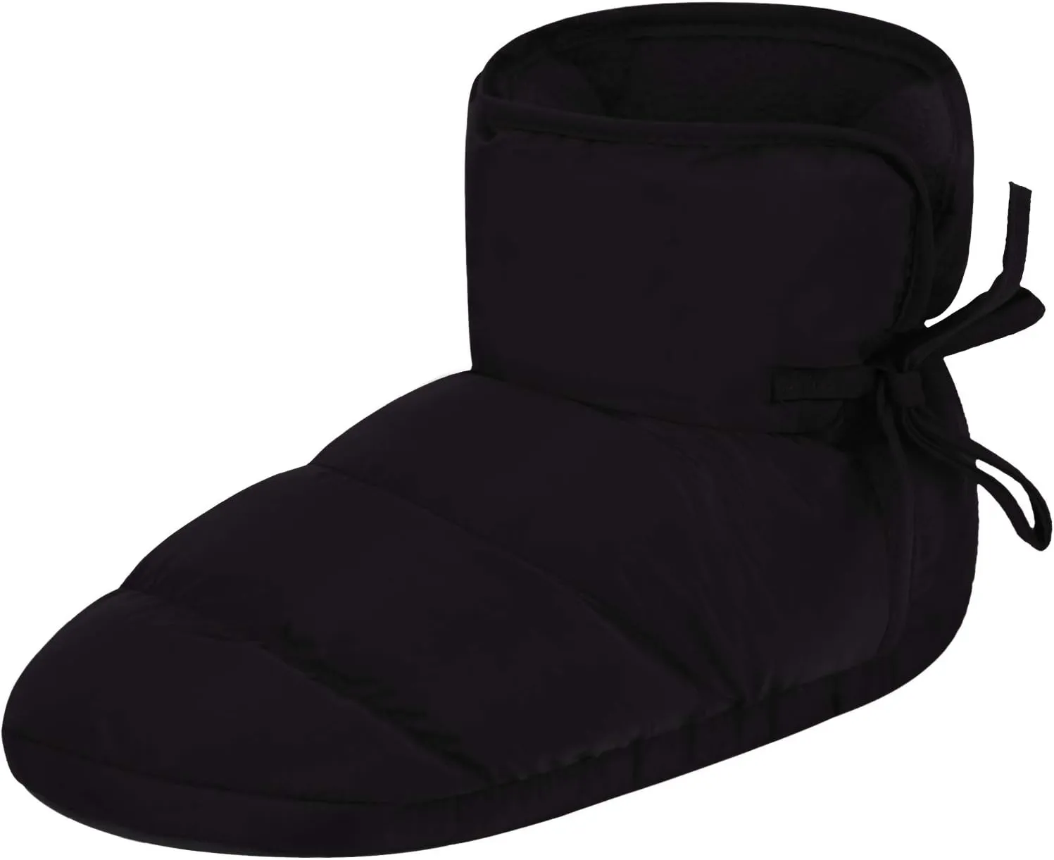 Unisex Winter Quilted Down Slipper Indoor Warm Cozy Slipper Boots Snow Booties Cotton Shoes for Women Men
