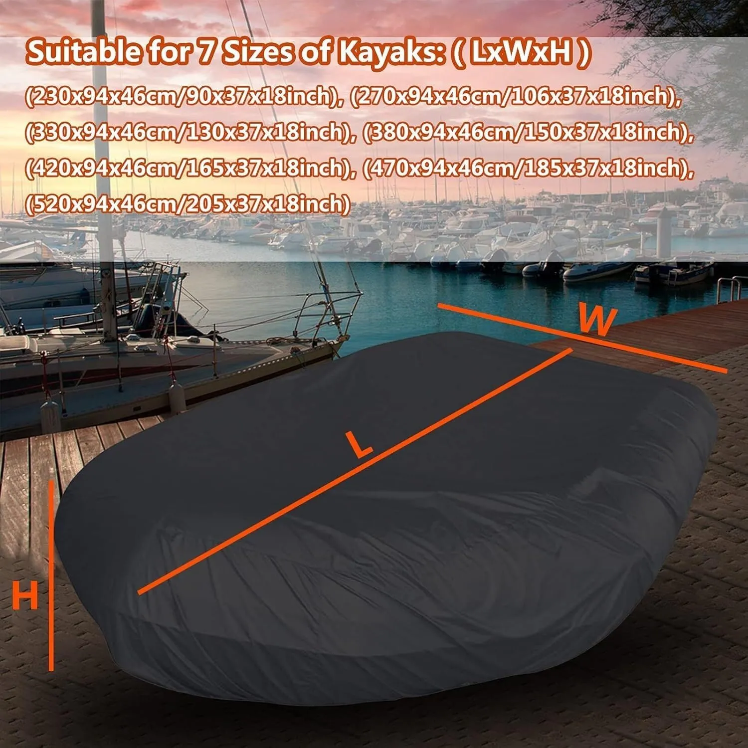 V-shaped waterproof boat cover Heavy Duty Inflatable Boat Cover Waterproof Dustproof Sun Shade UV Blocking Boat / Dinghy / Supply Boat Protectors Rubber Boat Protectors Dinghy Fishing Covers Hull Prot