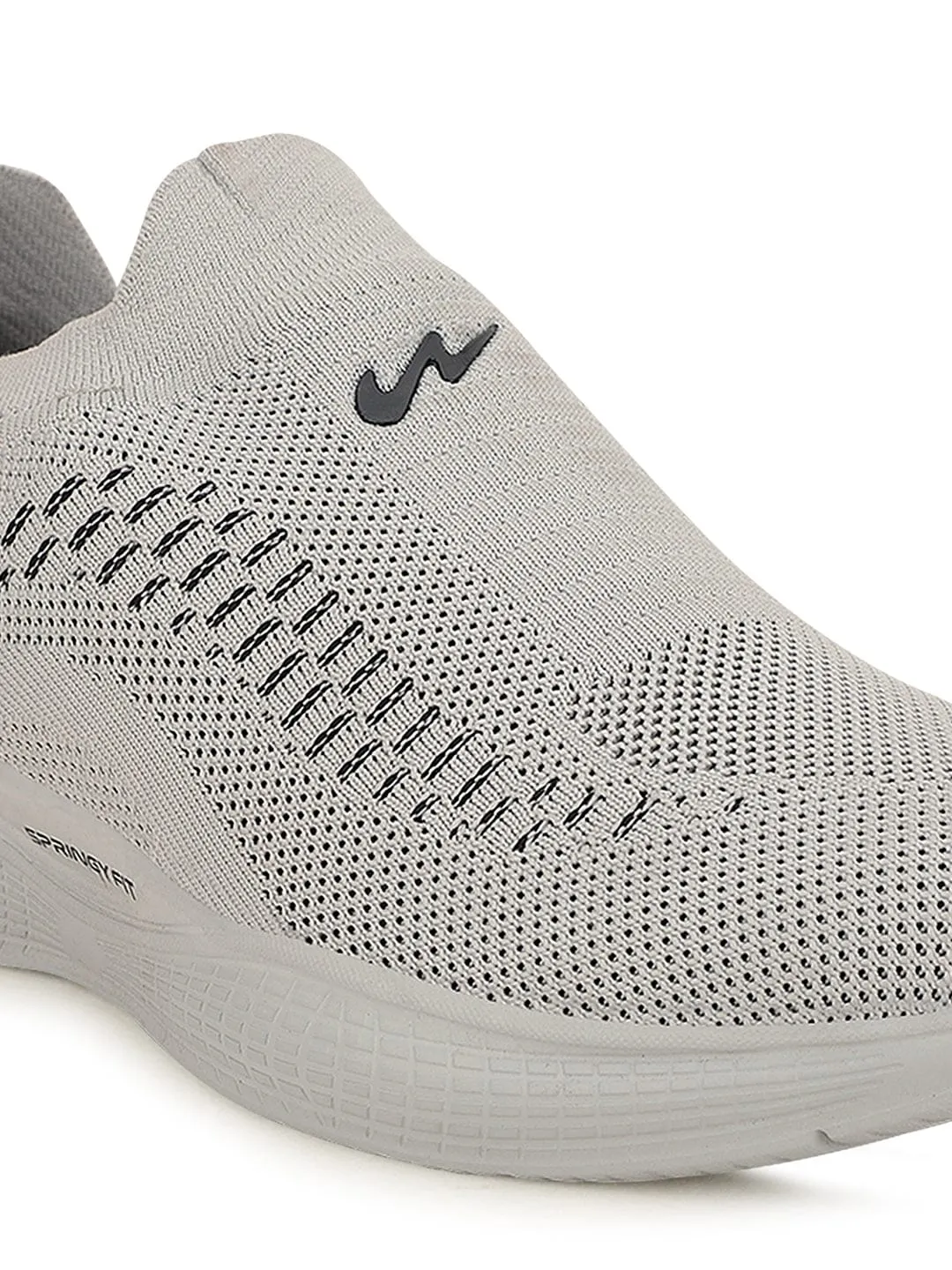 VAYU Grey Men's Walking Shoes