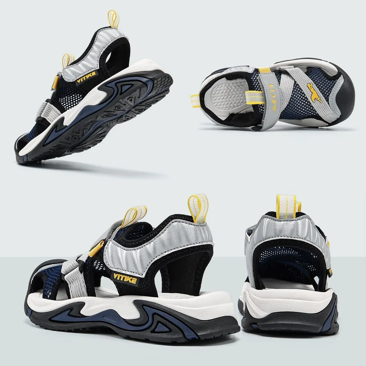 VITUOFLY Kids Sandals Boys Outdoor Hiking Sports Sandal Girls Pool Beach Shoes Summer Water Shoe Sneakers