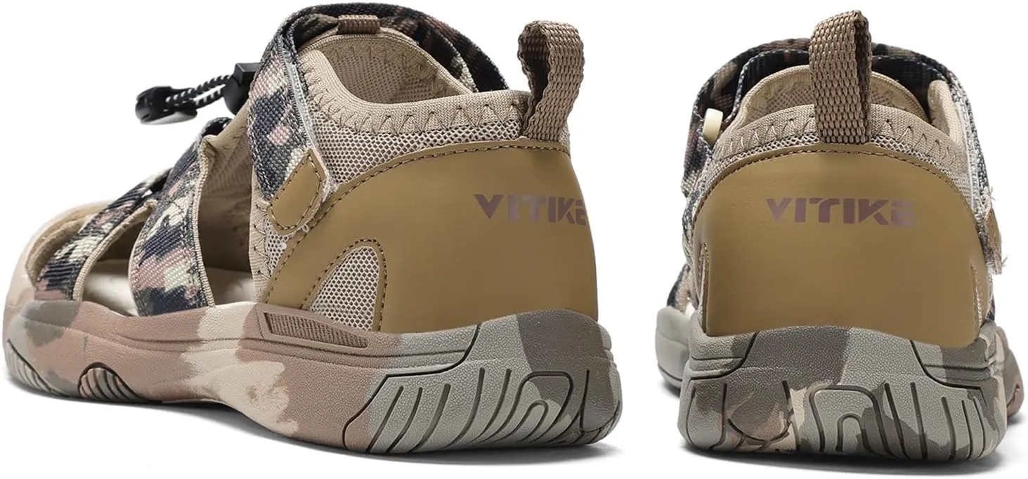 VITUOFLY Kids Sandals Boys Outdoor Hiking Sports Sandal Girls Pool Beach Shoes Summer Water Shoe Sneakers