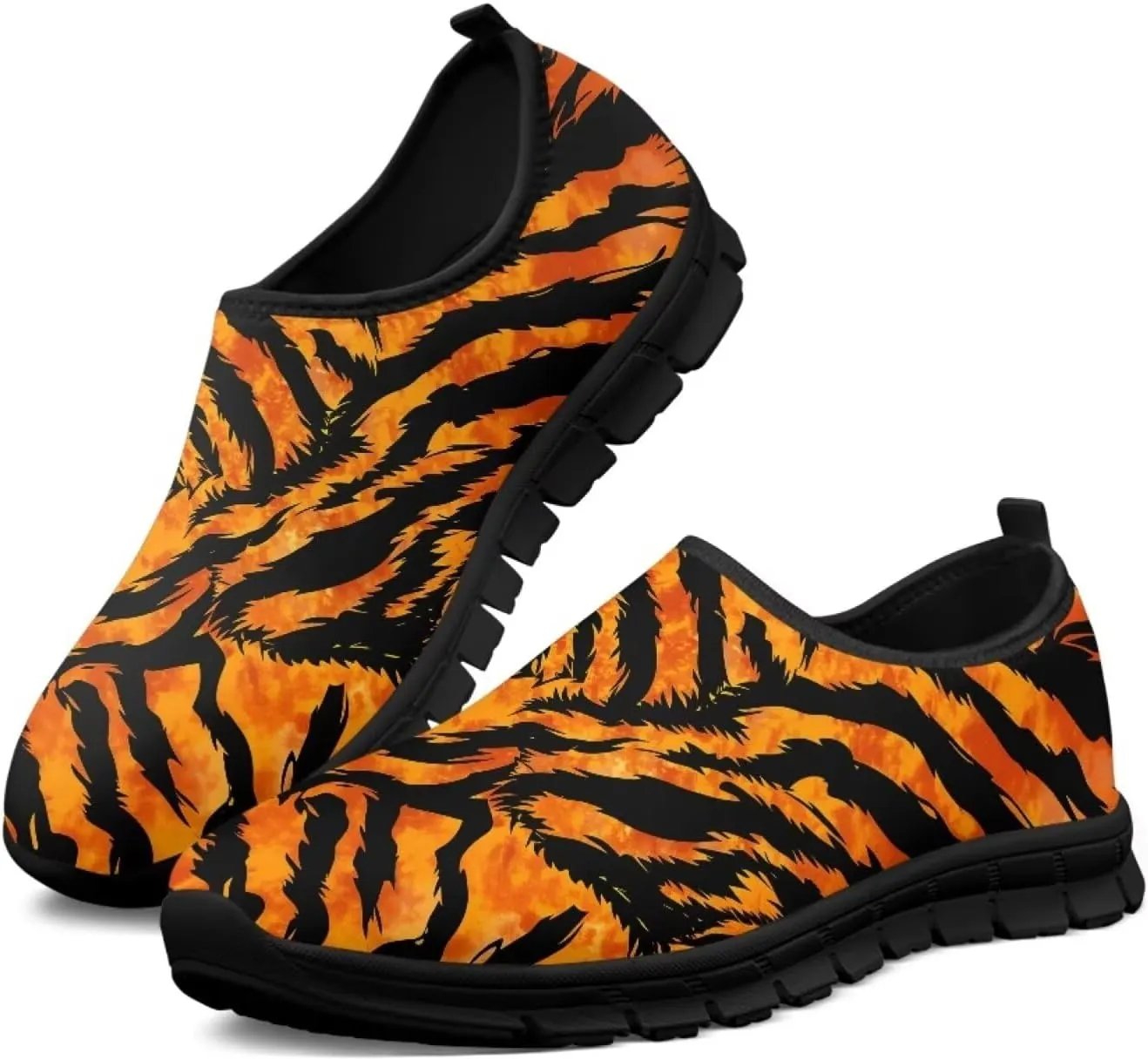 Walking Shoes for Women Slip On Low Top Casual Flat Sneakers Lightweight Breathable Mesh Tennis Footwear