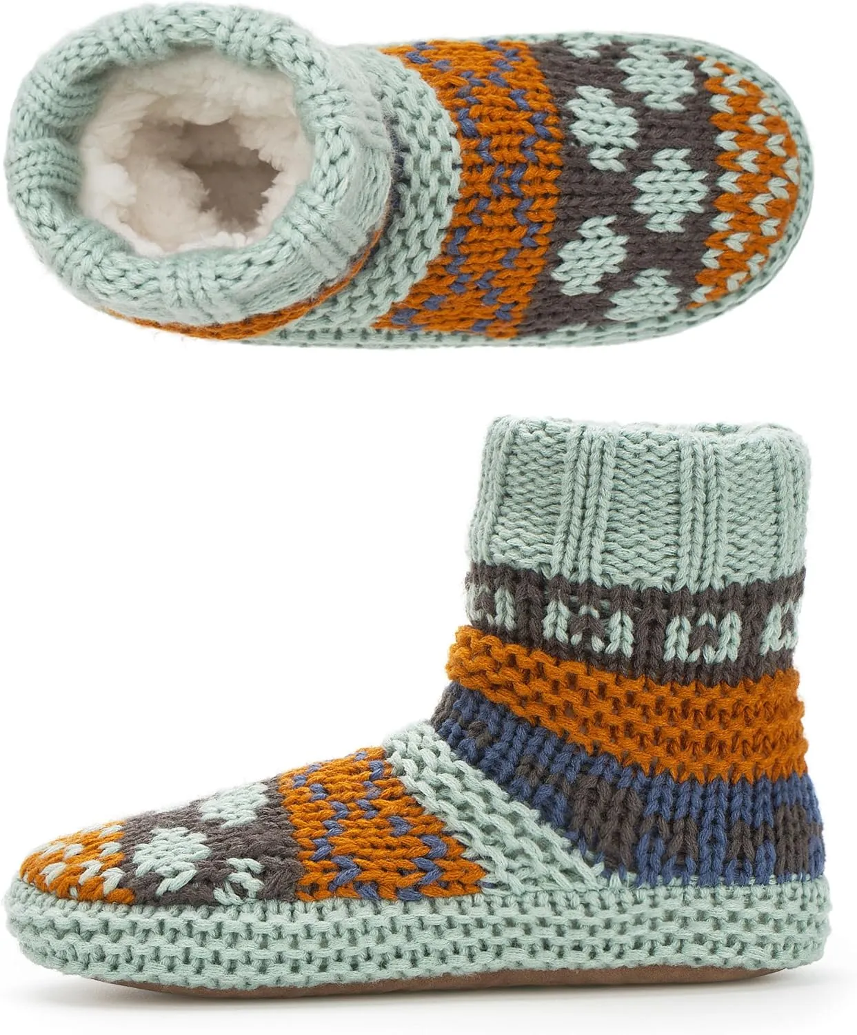 Warm Slipper Socks for Women, Winter Fuzzy House Shoes Indoor, Cozy Christmas Gifts Unique