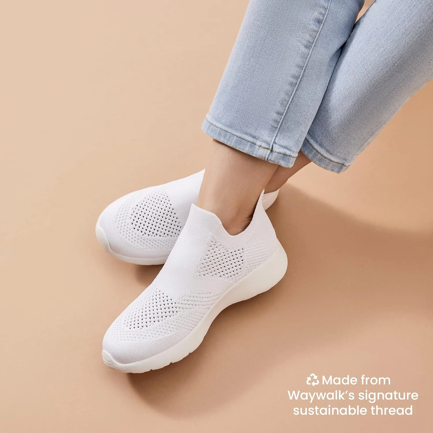 waywalk Womens Walking Shoes Slip on Sneaker for Women Lightweight Casual Shoes