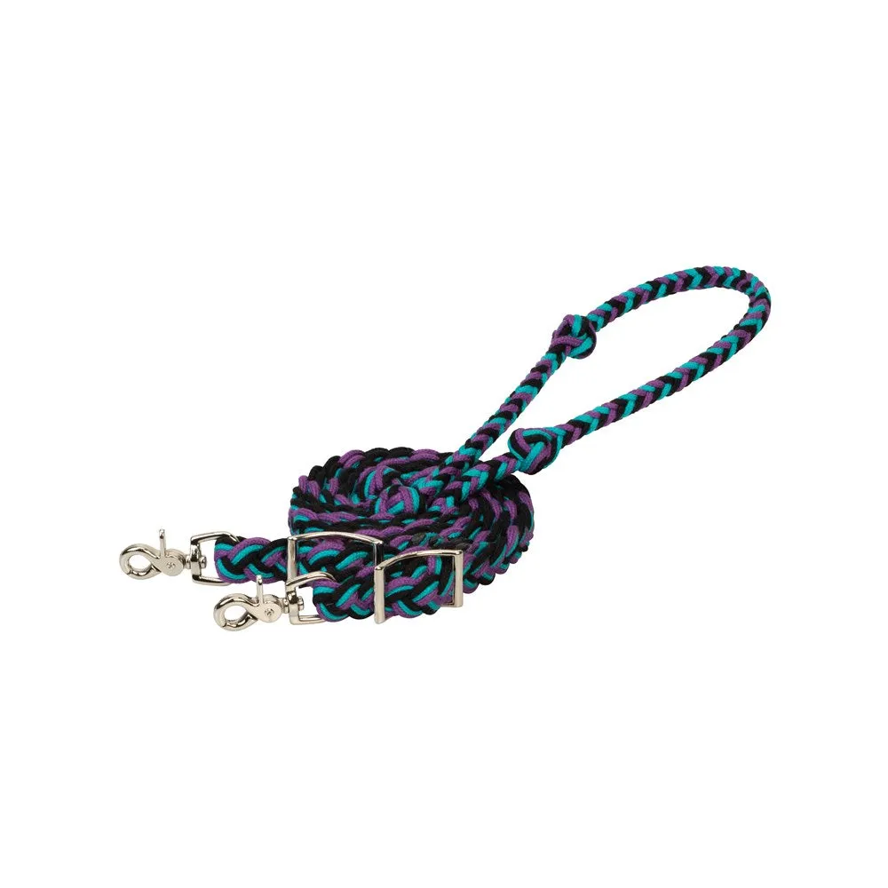 WEAVER ECOLUXE FLAT BARREL REINS