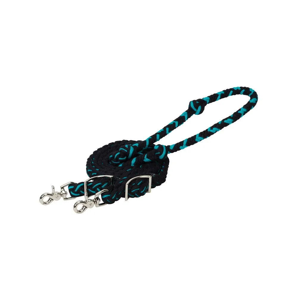 WEAVER ECOLUXE FLAT BARREL REINS