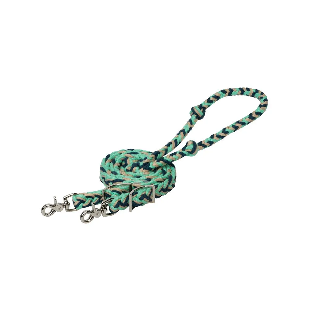 WEAVER ECOLUXE FLAT BARREL REINS