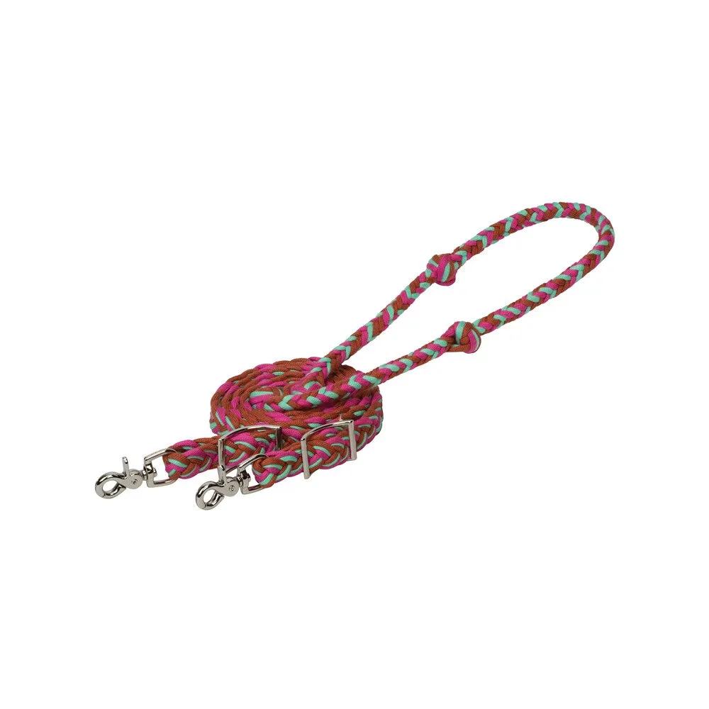 WEAVER ECOLUXE FLAT BARREL REINS