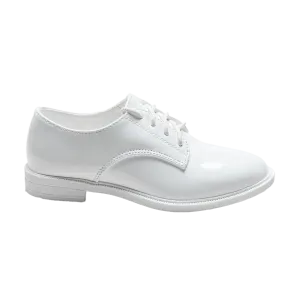 White Oxford Laced Dress Shoes