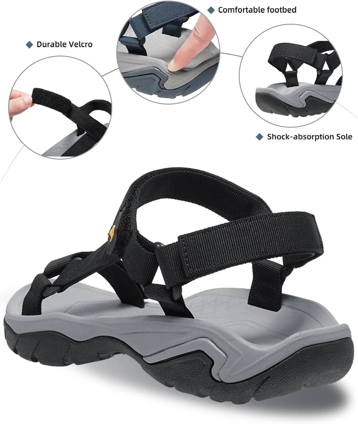 Women Athletic Sandal Fashion Casual Flat Beach Water Shoe for Outdoor Sport Walking Hiking