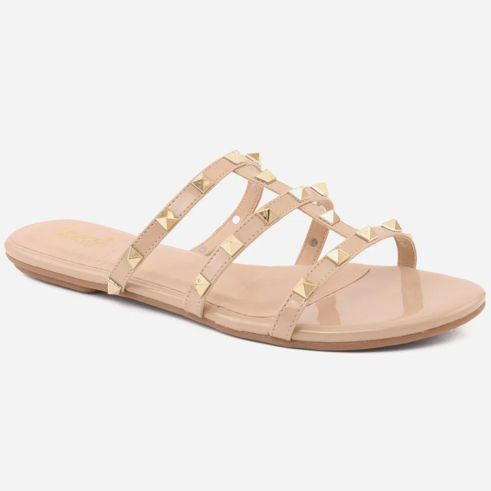 Women "DIA" Comfortable Light Weight Flat Sole Slippers