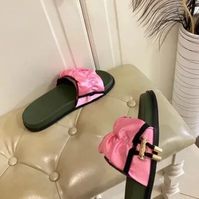 Women Soft Mules Fashion Leather Flip Flops