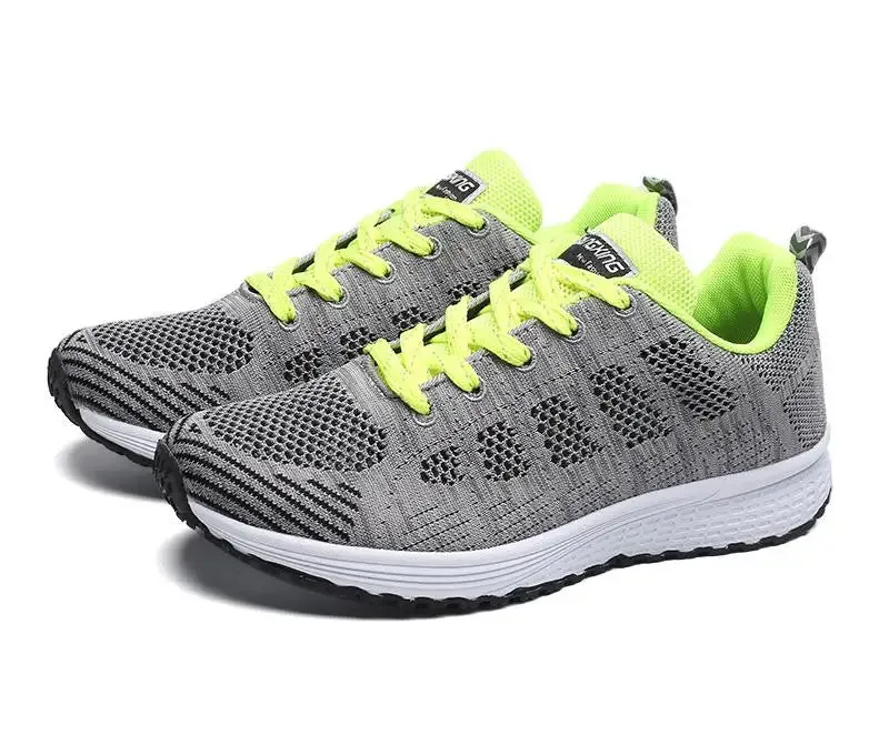 Women's Breathable Mesh Sneakers – Casual Flat Walking Shoes™