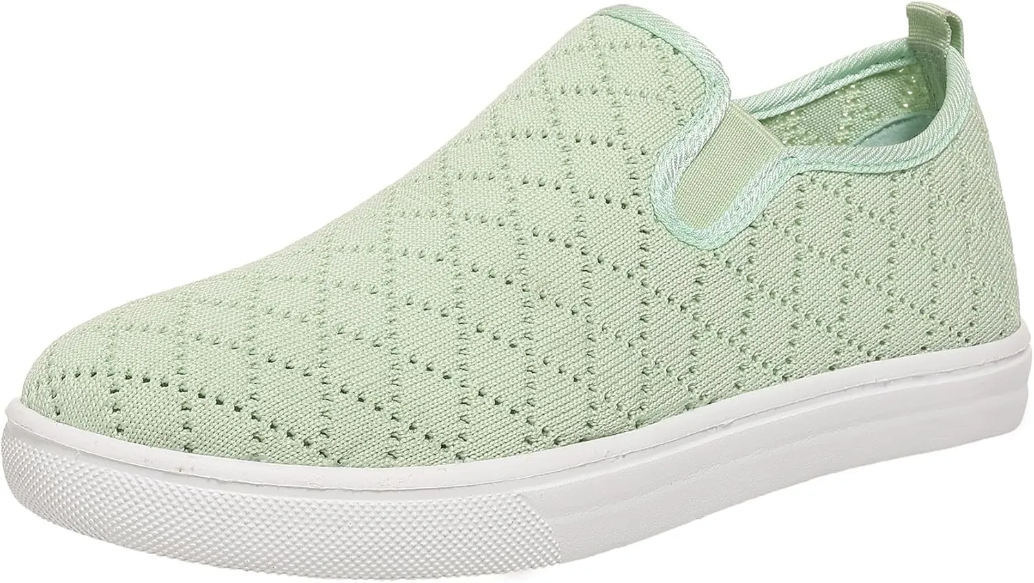 Women's Casual Slip On Sneaker Comfort Breathable Walking Loafer Flats Low Top Canvas Fashion Sneakers