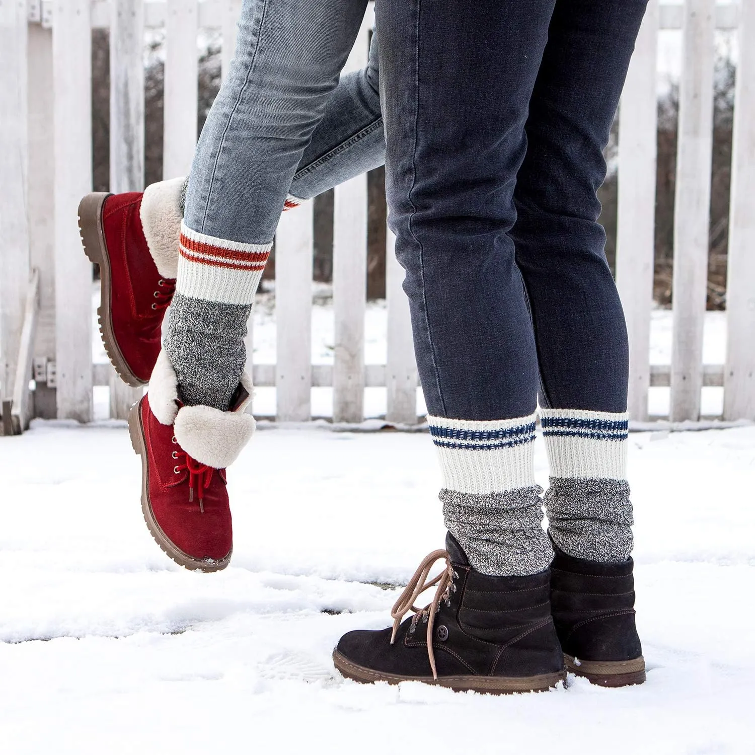 Women’s Cozy Cabin Wool Crew Socks