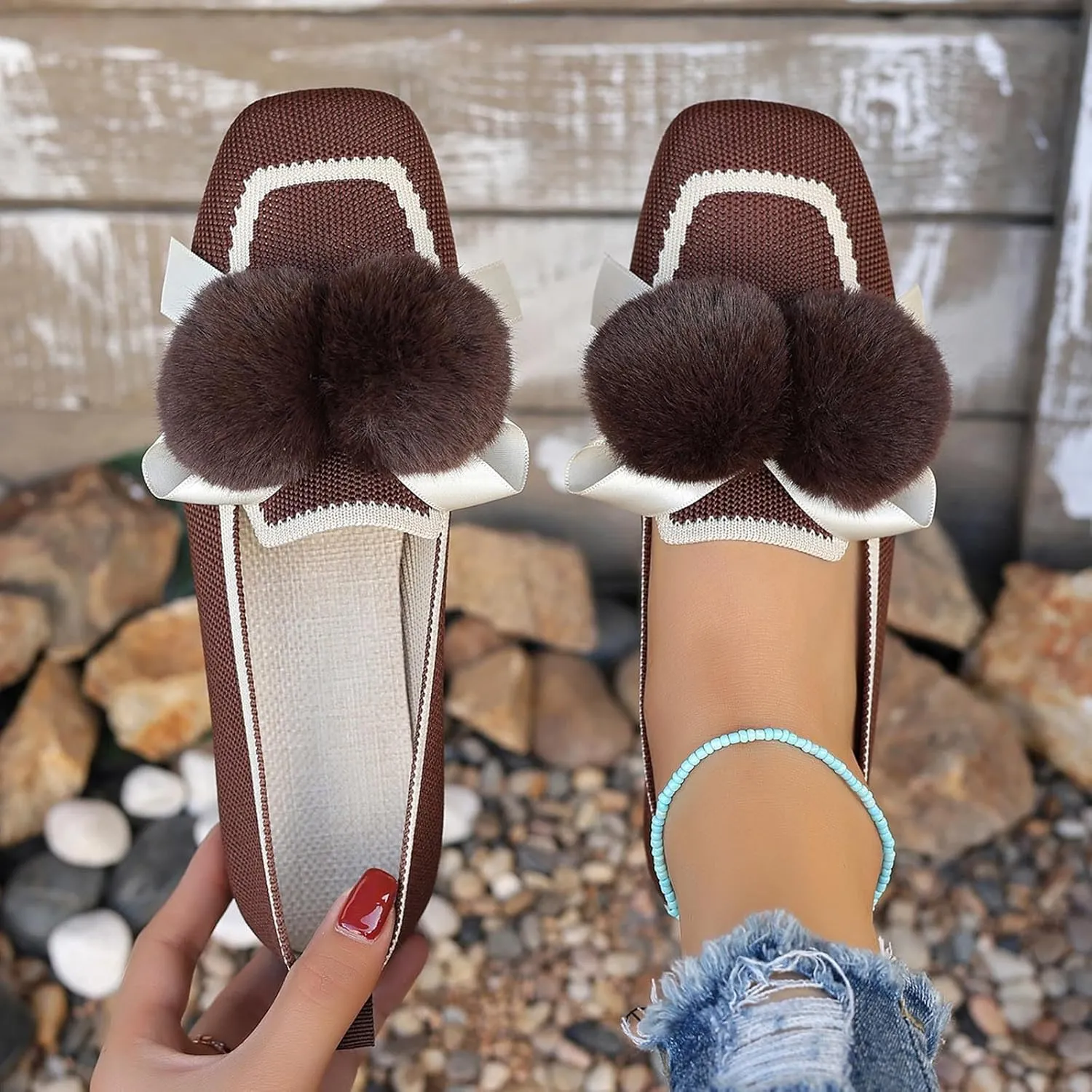 Women's Flats Shoes Comfortable Dressy Pointed Toe Washable Ballet Flat