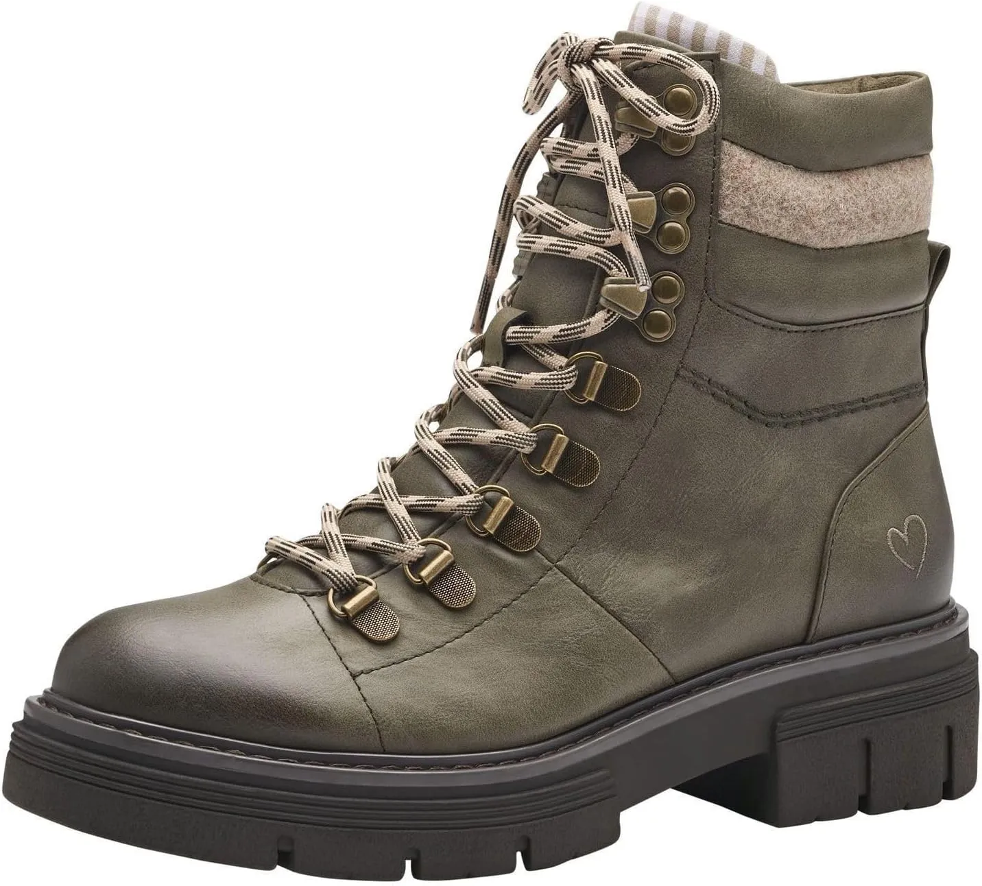 Women's Modern Lace Boot Flat