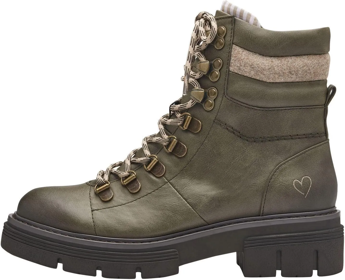 Women's Modern Lace Boot Flat