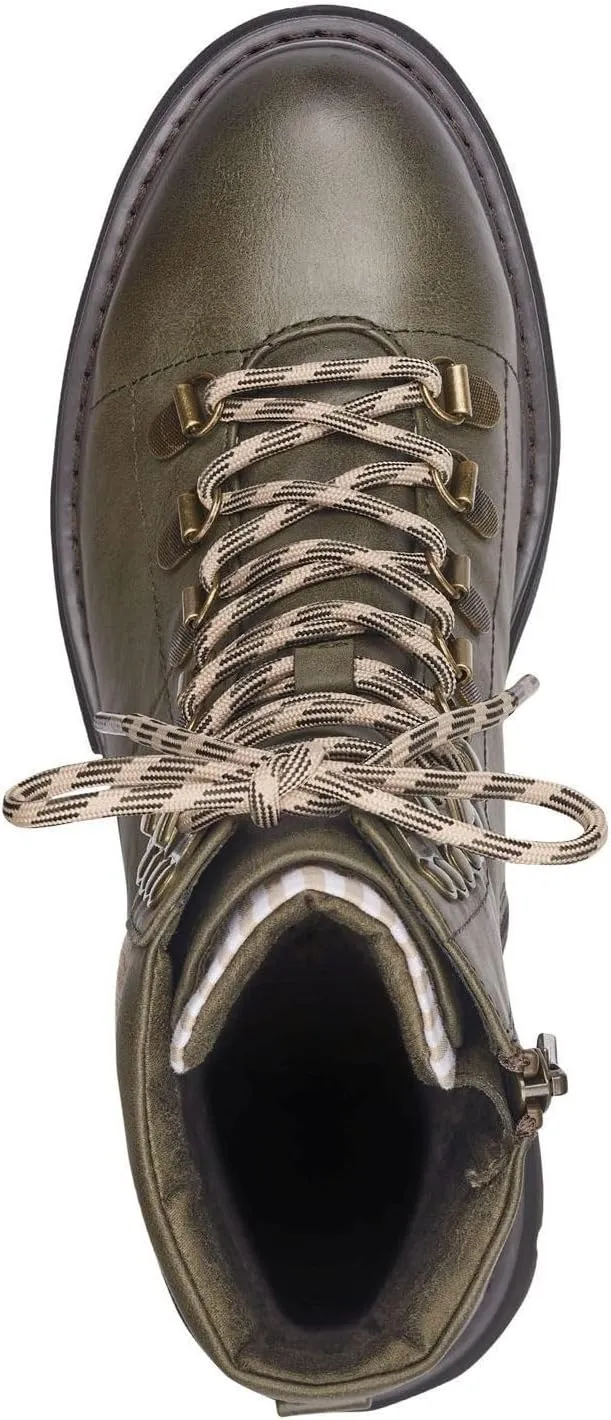 Women's Modern Lace Boot Flat