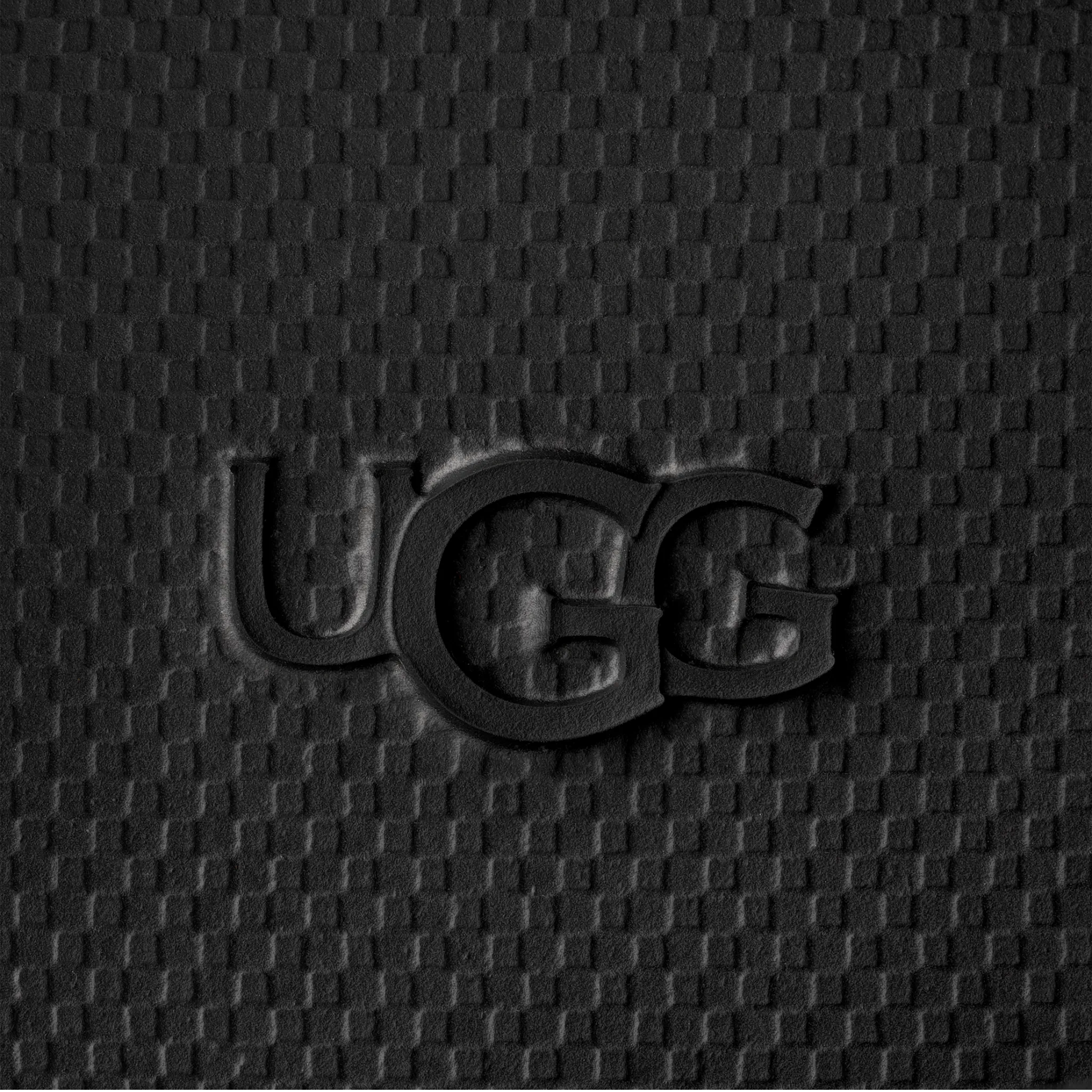 Womens UGG Black Goldenglow Slide