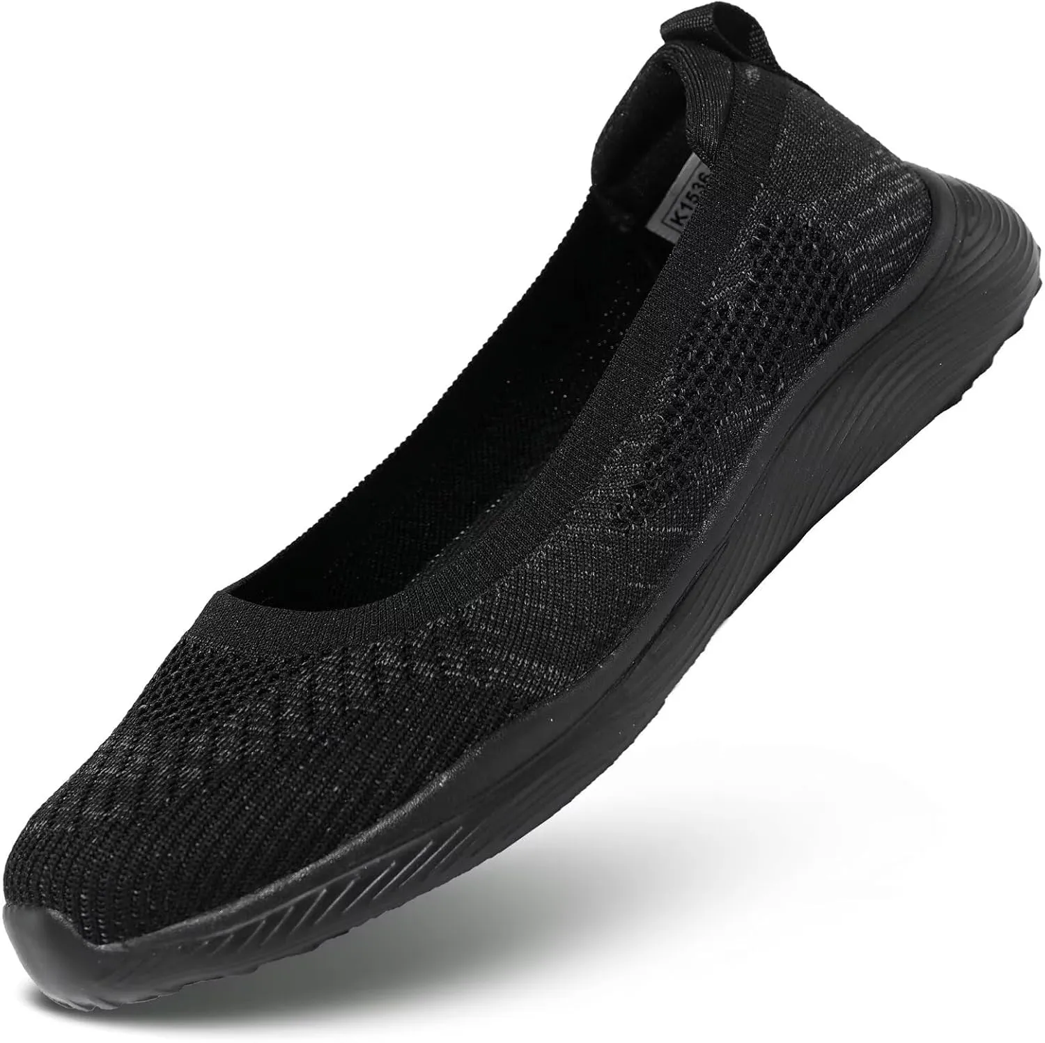 Women's Walking Shoes Breathable Lightweight Fashion Loafers Slip-Ons Sneakers Mesh Casual Ballet Flat Nurse Dress