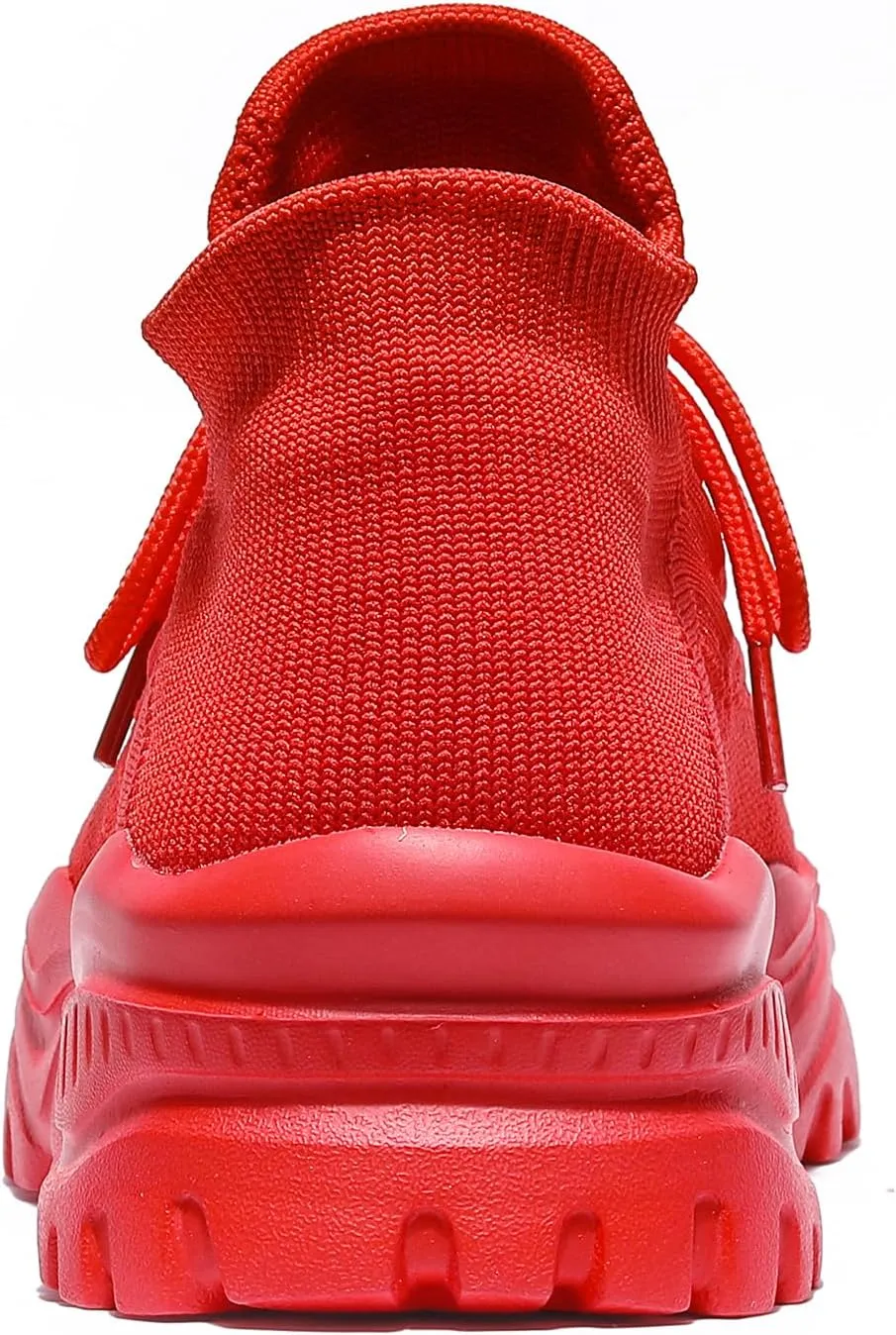 Women's Walking Shoes Slip-On Running Shoes- MD Sole Lightweight Sneakers for Women, Breathable Arch Support Running Gym Shoes