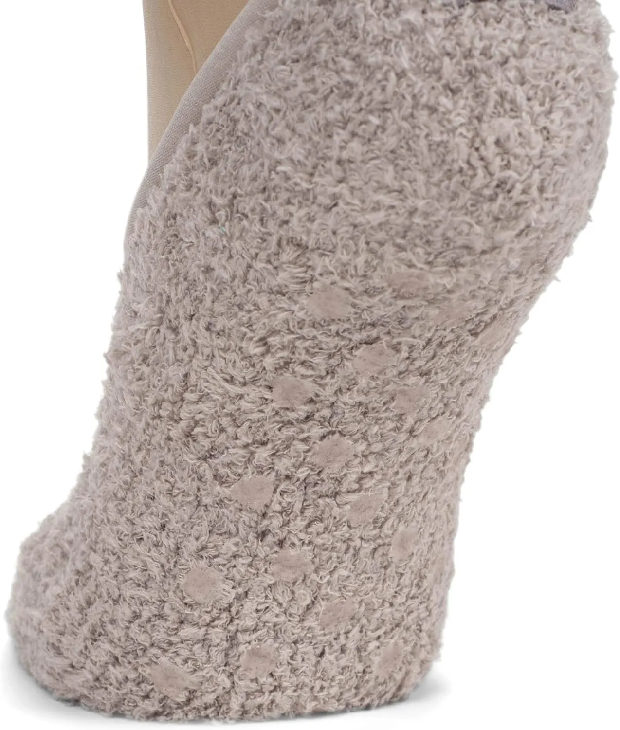 World's Softest Super Soft Cozy Footsie Slipper Socks with Grippers - One Size Fits Most