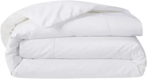 Yves Delorme Athena Blanc (White) Duvet Cover | 500 Thread Count, Cotton | Luxury Bedding from France