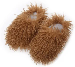 YXCFEWD Women's Plush Faux Fur Slippers - Fluffy and Warm Slide-On Slipper for Cozy Comfort