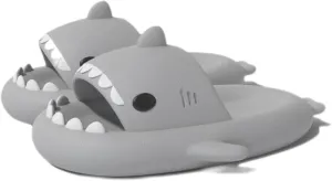 Zureto Shark Slippers, Children's Shark Slippers, Fashionable And Cute, Unisex Indoor And Outdoor EVA Beach Shoes