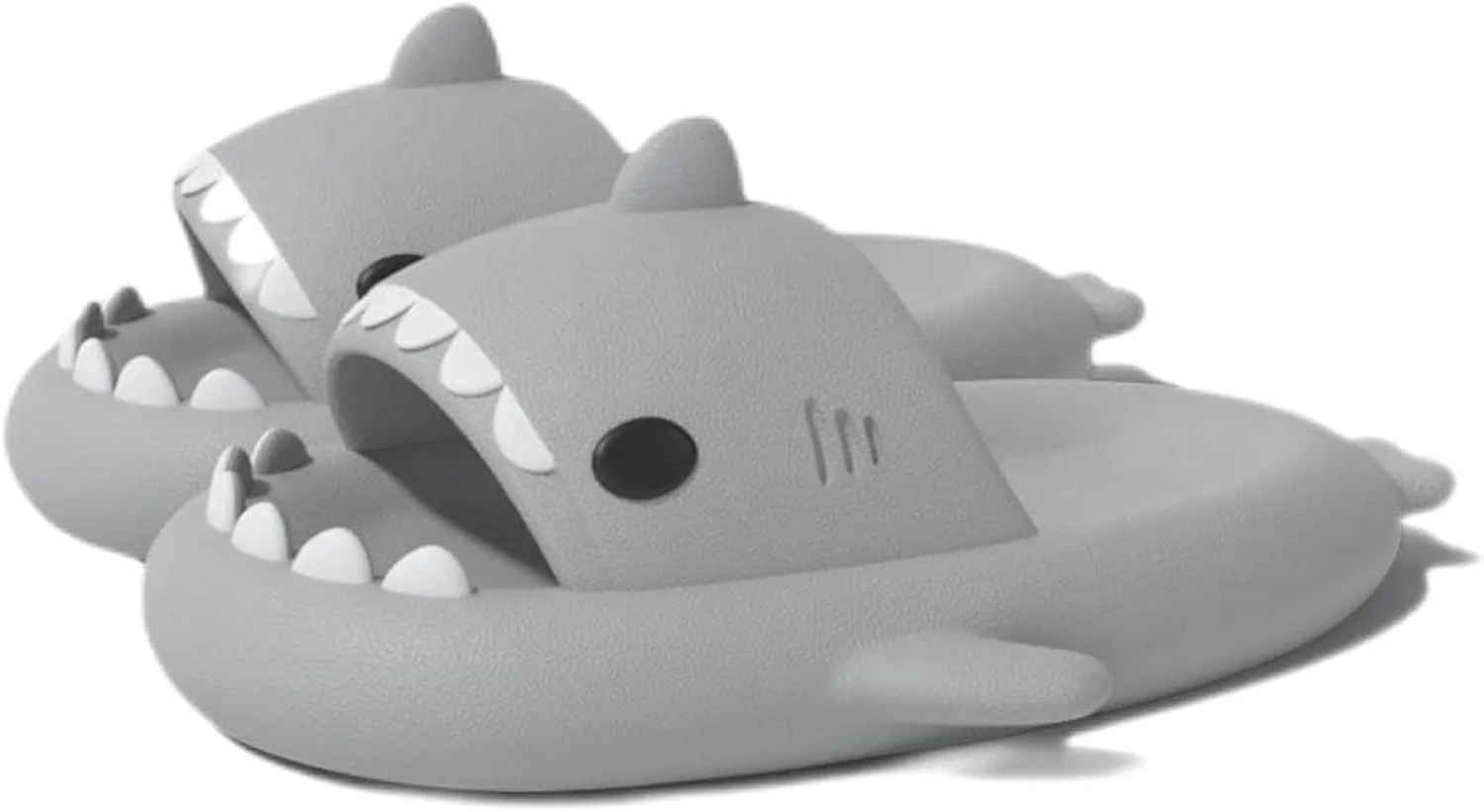 Zureto Shark Slippers, Children's Shark Slippers, Fashionable And Cute, Unisex Indoor And Outdoor EVA Beach Shoes